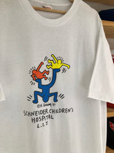 Load image into Gallery viewer, Vintage Keith Haring L.I.J Children’s Hospital Art Tee Size XL
