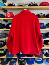 Load image into Gallery viewer, Vintage Ralph Lauren Polo Sport Red Half Zip Fleece 2XL
