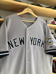 Majestic New York Yankees Robinson Cano Authentic Road Grey Jersey Size 48/XL