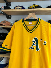 Load image into Gallery viewer, Vintage Rawlings Oakland Athletics Authentic Batting Practice Jersey 52 XXL
