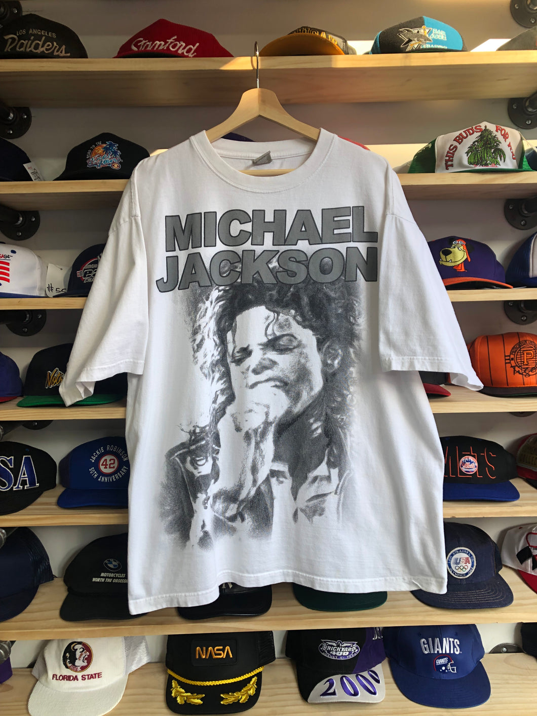 Vintage Michael Jackson Portrait Tee Size XL/2XL