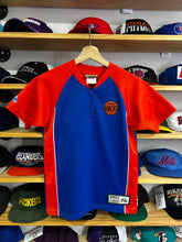Load image into Gallery viewer, Vintage Y2K Majestic New York Knicks Hardwood Classics Youth Small Quarter Zip
