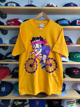 Load image into Gallery viewer, Vintage 1998 Betty Boop Bicycling Tee Size Large
