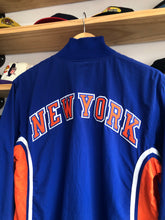 Load image into Gallery viewer, 2012 Mitchell &amp; Ness New York Knicks Warm Up Jacket Size Small
