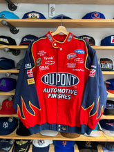Load image into Gallery viewer, Vintage Chase Authentics Jeff Gordon Dupont Flame Sleeve Jacket Large / XL
