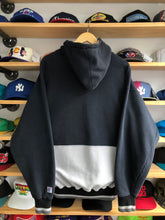 Load image into Gallery viewer, Vintage The Game Los Angeles Raiders 2 Tone Spellout Hoodie Size Large
