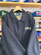 Load image into Gallery viewer, Vintage 90s Polo Ralph Lauren Cotton Lined Coaches Jacket Large / XL
