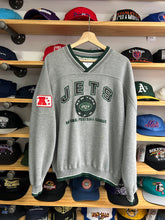 Load image into Gallery viewer, Vintage Lee Sport New York Jets Embroidered Crewneck Medium
