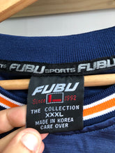 Load image into Gallery viewer, Vintage Fubu Blue/Silver/Orange Gradient Basketball Jersey Size 3XL
