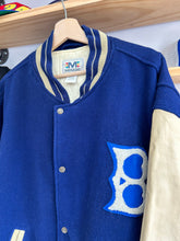 Load image into Gallery viewer, Vintage Mirage Brooklyn Dodgers 1955 Leather Wool Varsity Jacket 2XL
