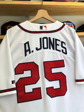 Load image into Gallery viewer, Vintage Russell Athletic Atlanta Braves Andruw Jones Authentic Jersey Size 52/2XL
