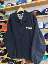 Load image into Gallery viewer, Vintage 90s Polo Ralph Lauren Cotton Lined Coaches Jacket Large / XL
