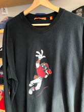 Load image into Gallery viewer, Vintage 90s Iceberg Jeans Bugs Bunny Football Boot Long sleeve Tee XL
