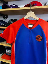 Load image into Gallery viewer, Vintage Y2K Majestic New York Knicks Hardwood Classics Youth Small Quarter Zip
