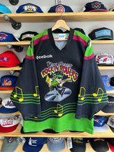Load image into Gallery viewer, Vintage 90s Reebok RHI New Jersey Rockin’ Rollers Roller Hockey Jersey XL
