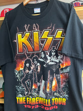 Load image into Gallery viewer, Vintage 2000 KISS Farewell Tour Double Sided Band Tee Large
