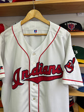 Load image into Gallery viewer, Vintage Cleveland Indians Russell Athletic Script Blank Authentic Jersey 52 XXL
