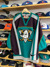 Load image into Gallery viewer, Vintage 90s Nike Mighty Ducks Blank Jersey Medium
