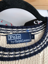 Load image into Gallery viewer, Vintage Polo Ralph Lauren UniCrest Pocket Knit Sweater Size Medium
