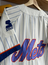 Load image into Gallery viewer, Vintage Starter New York Mets Pinstripe Jersey Large
