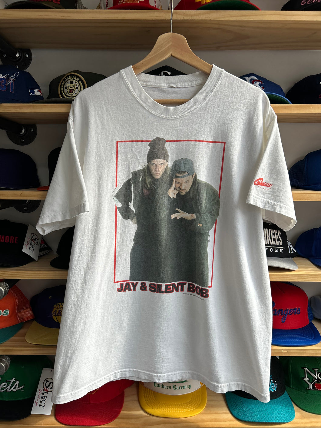 Vintage 1999 Jay & Silent Bob Tee   Large