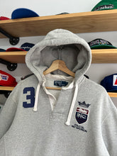 Load image into Gallery viewer, Vintage Polo Ralph Lauren 867 Madison PRLC Gray Hoodie Medium
