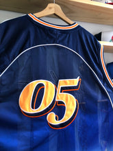 Load image into Gallery viewer, Vintage Fubu Blue/Silver/Orange Gradient Basketball Jersey Size 3XL
