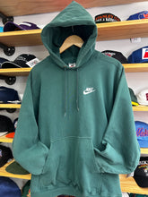 Load image into Gallery viewer, Vintage Nike Made in USA Forest Green Hoodie Medium
