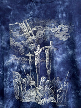 Load image into Gallery viewer, Vintage Tie Dye Jesus Biblical Depiction Tee Medium
