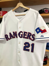 Load image into Gallery viewer, Vintage Majestic Texas Rangers Milton Bradley Authenic Jersey Size 48/XL
