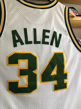 Load image into Gallery viewer, Vintage Nike Seattle SuperSonics Ray Allen Rewind Swingman Jersey Size Large
