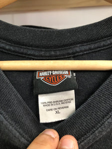 Vintage 2006 Harley Davidson New Jersey Skull Tee Size XL