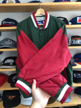 Load image into Gallery viewer, Vintage Pro Player Seattle Supersonics Snap Button Lightweight Bomber Jacket Size Medium

