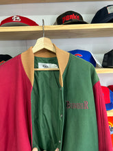 Load image into Gallery viewer, Vintage 90s Budweiser Snap Button Sweatshirt Jacket XL
