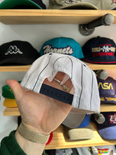 Load image into Gallery viewer, Vintage New York Yankees Plain Logo Pinstripe SnapBack
