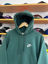 Load image into Gallery viewer, Vintage Nike Made in USA Forest Green Hoodie Medium
