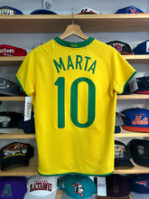 Load image into Gallery viewer, Vintage Nike Brazil Marta Viera Da Silva Womans Soccer Jersey Size Large
