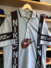 Load image into Gallery viewer, Vintage Nike Logo Spellout Boot Polo Shirt Size Large
