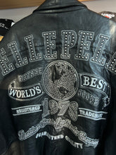Load image into Gallery viewer, Vintage Y2K Pelle Pelle Worlds Best Black Leather Studded Jacket 52 XL / 2XL
