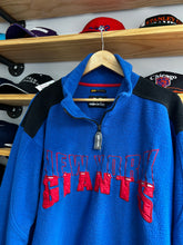 Load image into Gallery viewer, Vintage 90s Mirage New York Giants 1/4 Zip Fleece Large
