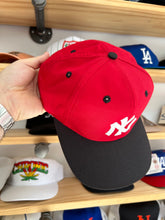 Load image into Gallery viewer, Vintage Yankees Black Red Twill Custom SnapBack
