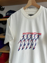 Load image into Gallery viewer, Vintage 1998 Porsche Beige GTI Crew Chief Tee Large
