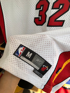 Vintage Reebok Miami Heat Shaquille O’Neal Swingman Jersey Medium