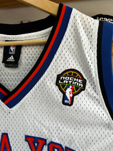 Load image into Gallery viewer, Adidas New York Knicks Latin Night Carmelo Anthony Swingman Jersey Large
