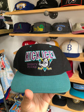 Load image into Gallery viewer, Vintage Nutmeg Anaheim Mighty Ducks Kick Ice Snapback
