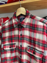 Load image into Gallery viewer, Vintage 90s Ralph Lauren Polo Sport Cotton Plaid Button Shirt Large
