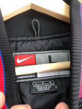Load image into Gallery viewer, Vintage Nike Philadelphia 76ers Bomber Jacket Size Large
