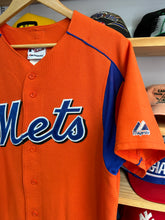 Load image into Gallery viewer, Vintage New York Mets Majestic Orange Spring Training Jersey Medium
