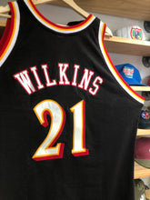 Load image into Gallery viewer, Deadstock Mitchell &amp; Ness Atlanta Hawks Dominique Wilkins Hardwood Classics Jersey Size 54
