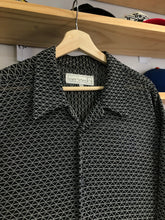 Load image into Gallery viewer, Vintage Smash Sheer Patterned Button Shirt Size XL
